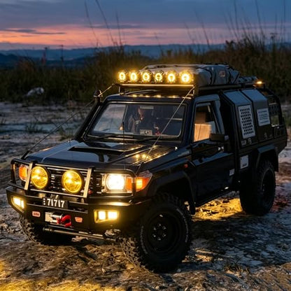 RC LED Light Bar Kit for 1/10 1/8 RC Crawler, Bright Scale Light for Axial SCX10 Wraith, Traxxas TRX4 TRX6, Redcat Gen8 RC Car Truck Accessories (Style B)