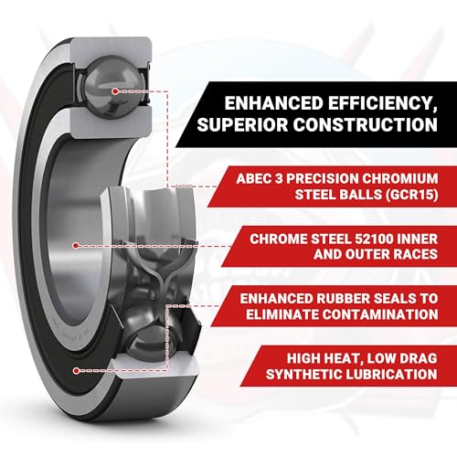 FastEddy Bearings Compatible with Losi LST2 Sealed Bearing Kit