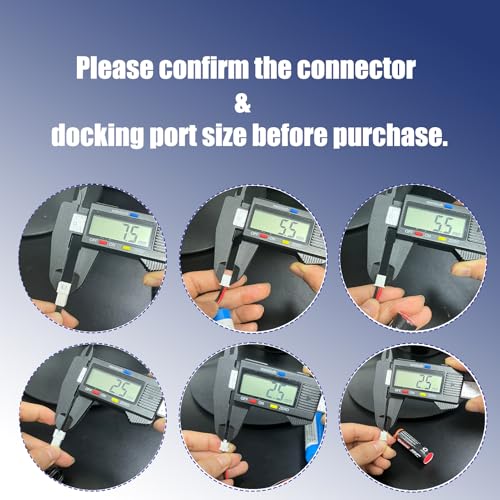 2-Pack USB RC Car Charger Cable XH2.54mm for 3.7V Battery Charging | Compatible with Remote Control RC Car Battery，XH2.54mm 2-pin female connector, for 3.7V lithium battery charging.