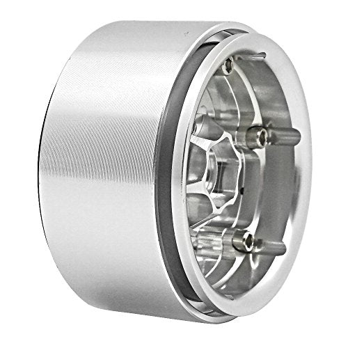 4Pcs/Set 1:10 RC Crawler Metal Alloy 1.9 Inch Wheel Rim BEADLOCK For 1/10 Axial SCX10 TAMIYA CC01 D90 D110