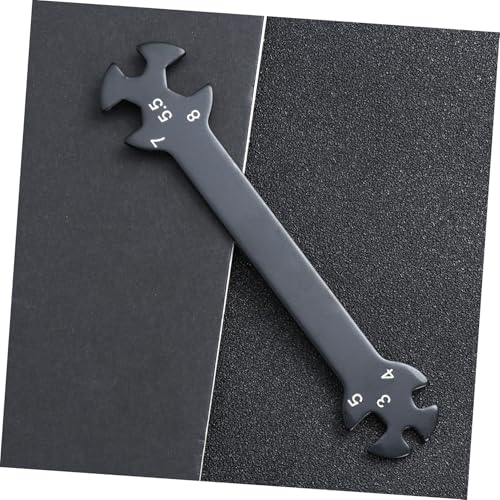 DOITOOL Multifunctional Rc Turnbuckle Wrench Tool Rod Adjusting Tool for Rc Cars Black Finish for Precision Repairs and Adjustments