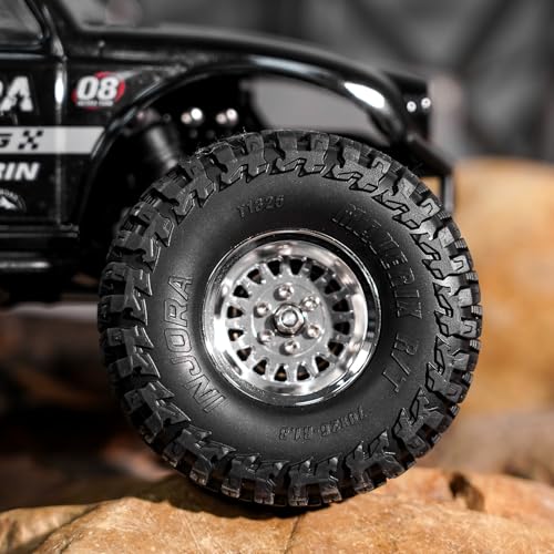 INJORA 1.3" MAVERIX R/T Tires 70 * 26mm for T1/18 1/24 RC Crawlers (T1325)