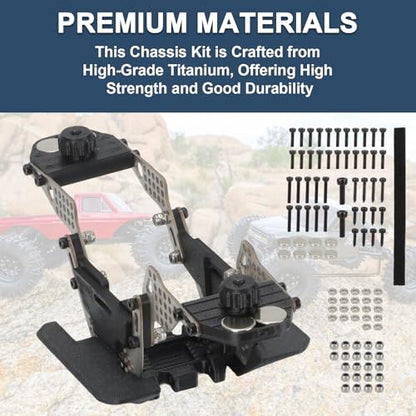 Titanium Low CG Competition Chassis Kit for Redcat Ascent 18