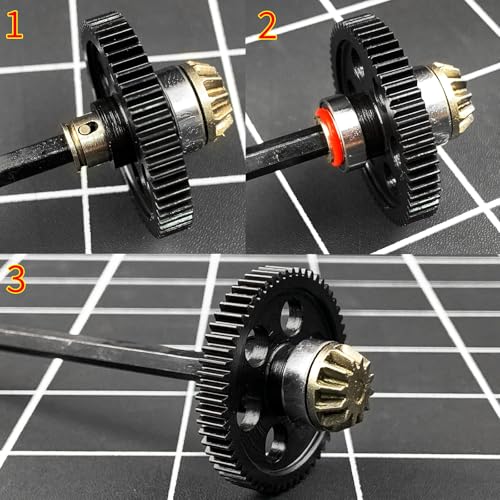 59T 0.5M Spur Gear for ARRMA 1/18 Granite Typhon Moiave Grom Desert | Truck RC Upgrade Accessories Steel Main Gears