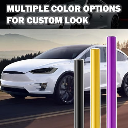 12×47" Car Headlight Tint Film,Cuttable Taillight Tint Film Kit with Squeegee & Cutter,Waterproof Tail Light Tints Films Car Exterior Accessories for Headlights Fog Lights Tail Lights (Black) - color: Black
