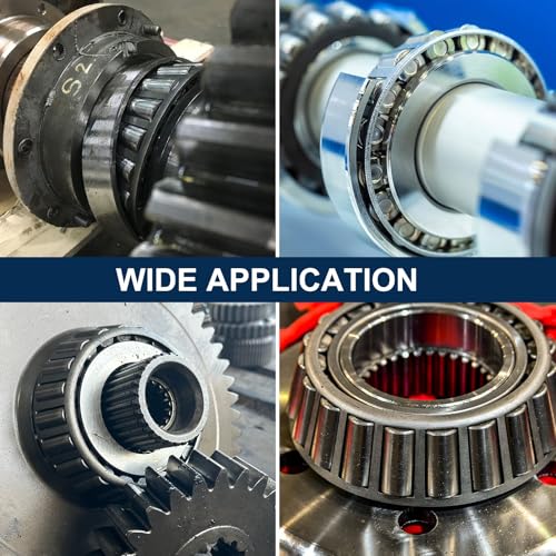 uxcell JLM506849/JLM506811 Tapered Roller Bearing Cone and Cup Set, 2.165" Bore x 3.543" OD x 0.906" Thick, Chrome Steel Taper Bearing Set, ABEC-3 - size: JLM506849/JLM506811
