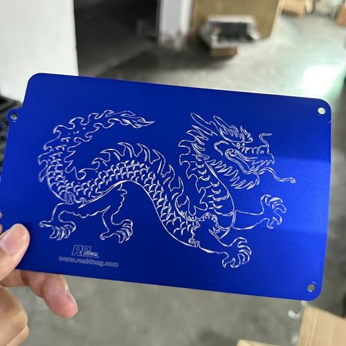 Rc Aluminum Chassis Skid Plate for Traxxas Ford Fiesta ST Rally Slash 4x4 Ultimate Upgraded Parts (Blue)