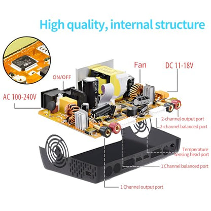 LiPo Battery Charger Dual RC LiPo AC150W DC240W 10A C240 Balance Battery Chargers Discharger for 1-6S LiPo Li-ion Life LiHV 1-15S NiCd NiMH PB Smart Battery RC Car