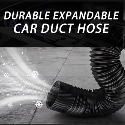 3" Diameter Car Engine Air Intake Hose Replacement,Stretchable Air Intake Tube Extending Up to 39.37 Inch,Universal Cold Airs Intakes Pipe for Most Automotive,SUV,Truck