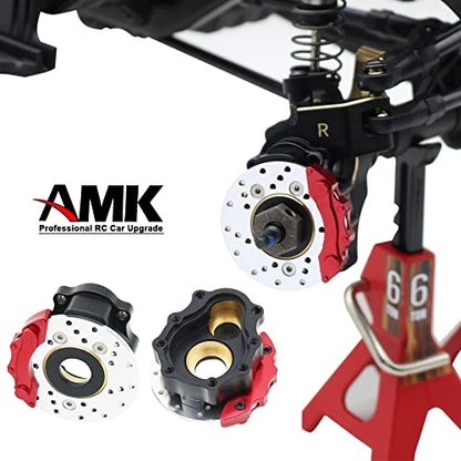 Brass Counter Weight Axle Housing Black Coating TRX4 Portal Axle Housing for 1/10 RC Crawler TRX6 TRX4 Bronco Defender Upgrade (D) - color: D