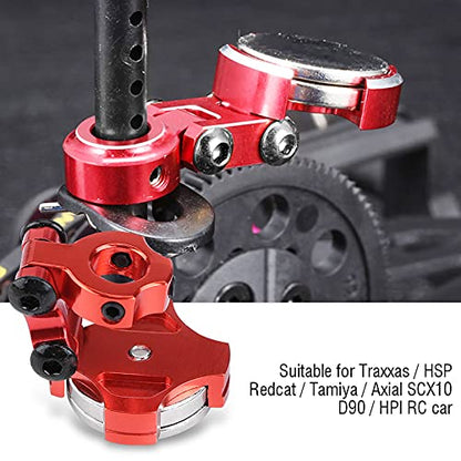 Magnetic Vehicle Body Post Mount 2Pcs for RC Car Accessories (Red) - color: Red
