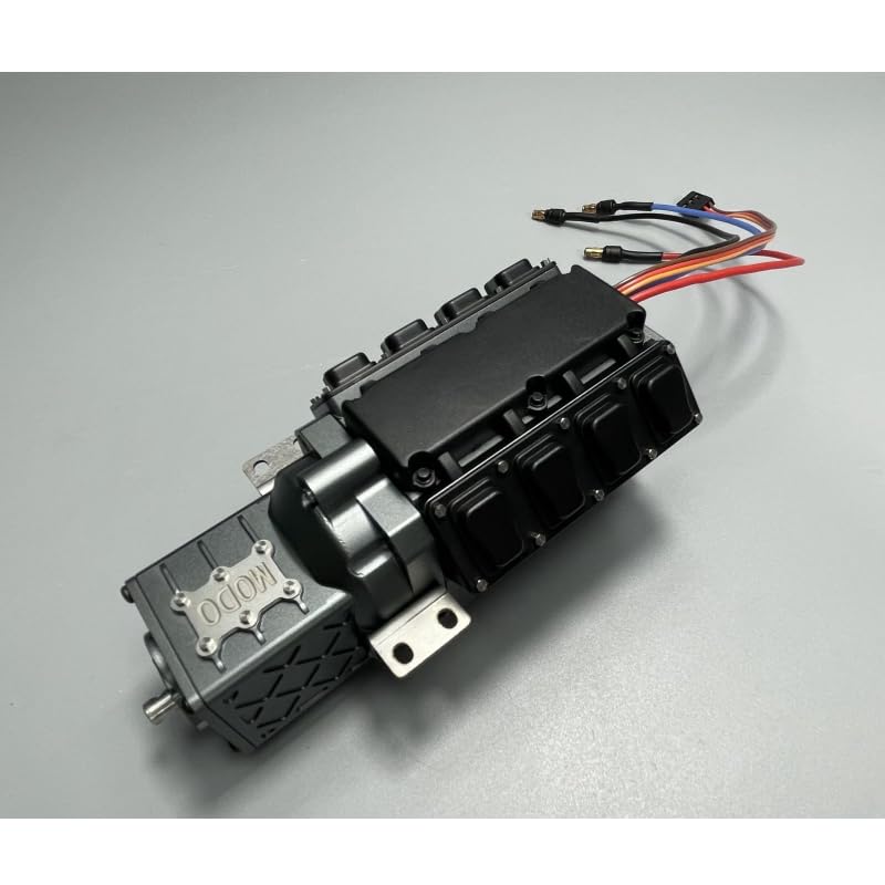 Brushless Two Speed Transmission Gearbox for Tamiya 1/14 RC Truck Metal High Torque Transmission Upgrade Accessories
