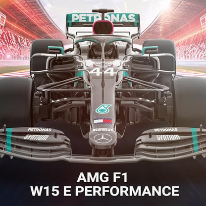 Voltz Toys Mercedes-AMG F1 W15 1:12 Scale RC Car – Officially Licensed Formula 1 Remote Control Race Car, 2.4GHz for Boys, Girls and Collectors (1:12 Mercedes-AMG F1 W15) - color: 1:12 Mercedes-benz F1 W15