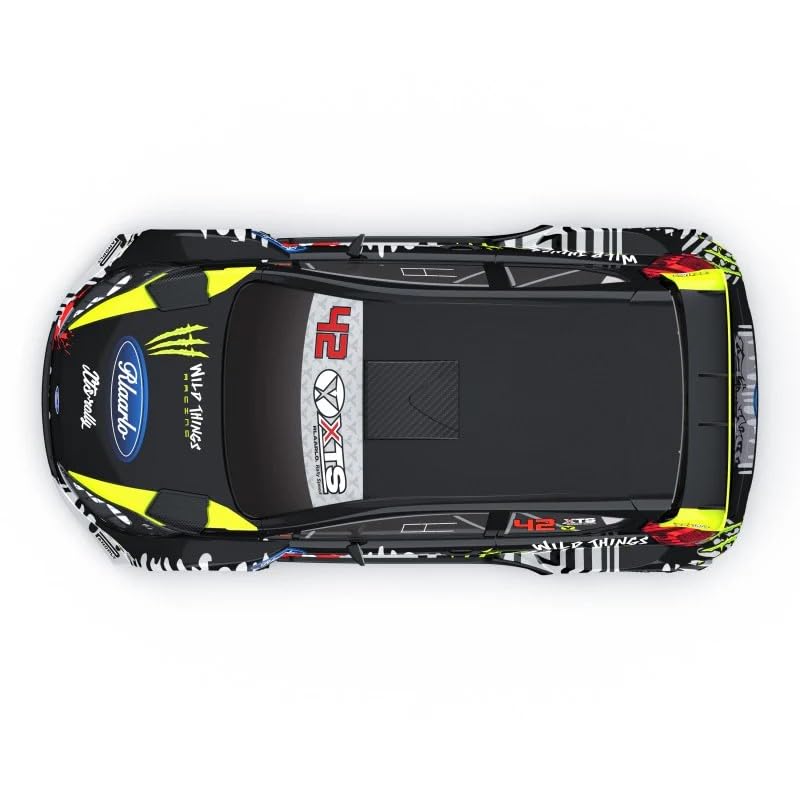 Helidirect Rlaarlo 1/10 Brushless RTR 4WD RC Rally Car - Remote Control Car RC Cars for Adults (Metal) - color: Metal