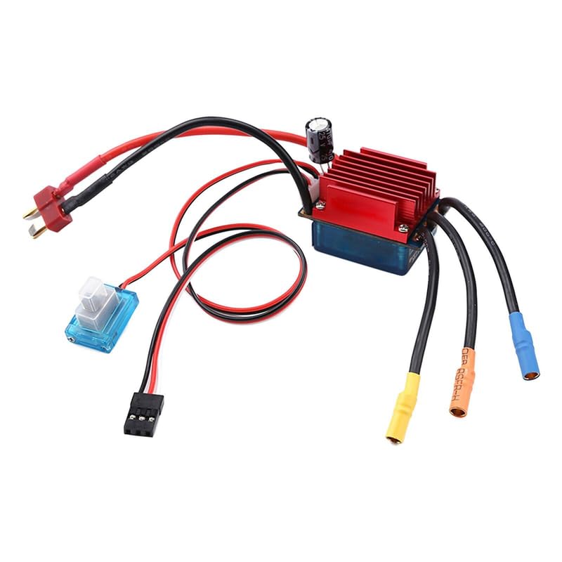 35A Brushless ESC Waterproof Speed Controller for 1/16 1/18 RC Car Truck b