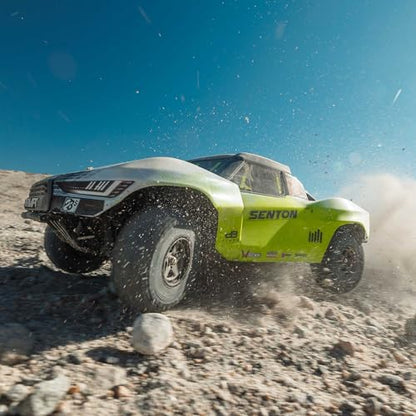 ARRMA RC Truck 1/10 SENTON 4X4 223S BLX BRUSHLESS Short Course Truck RTR (Battery and Charger Not Included) with DSC, Yellow, ARA4303V4T1 - color: Yellow