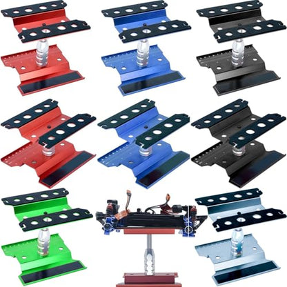 RC Car Repair Work Stand Lift Lower Adjustable Workstation Aluminum 360 Degree Rotation for 1/8 1/10 1/12 RC Car Traxxas Slash TRX4 Arrma Axial SCX10 Losi Redcat Wltoys RC Crawler Monster Truck Buggy - color: Lift Lower Grey