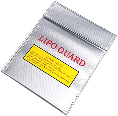 Lipo Safe Bag Fireproof Lipo Guard Sleeve Sack Large Size Explosion-Proof Safety Pouch for Charge and Storage - 11.5in x 9in