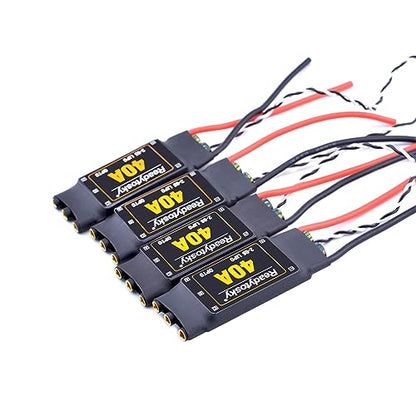 40A ESC OPTO 2-6S Brushless ESC Electronic Speed Controller | For F450 450mm F550 S500 ZD550 RC Helicopter Quadcopter(4PCS) - color: 40a Opto Esc 2-6s