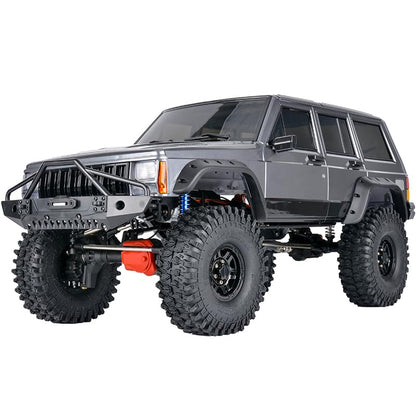 1/10 RC Crawler Hard Body Shell Kit - 313mm Wheelbase Cherokee Body for Axial SCX10, SCX10 II 90046, 90047 & TRX4 Kits (Grey) - color: Grey