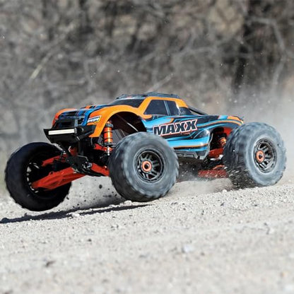 8995T - Suspension kit, WideMaxx, Orange (Includes Front & Rear Suspension arms, Front Toe Links, Rear Shock Springs)