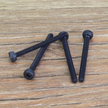 105 Pieces M2 x 20mm Socket Head Cap Screws, Thread Pitch 0.4mm, Sutemribor M2 Black Screws, 12.9 Grade Alloy Steel, Black Oxide Finish, Fully Threaded - size: M2 x 20mm, style: Socket Head