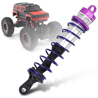 RC Shocks, Adjustable Oil Pressure Metal Shock Absorbers 4pcs Front Rear for 1/8 Scale Off-Road Racing Hobbyists and Daily Use