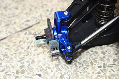 GPM For Traxxas Unlimited Desert Racer 4X4 (#85076-4) Upgrade Parts Aluminum Front Knuckle Arms - 1Pr Set Silver