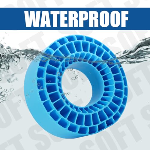 INJORA Silicone Rubber Insert for 1.9" 120-124mm × 45-48mm Tire, BL, 1908 - color: Blue