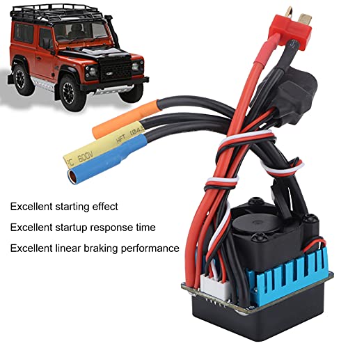 RC Waterproof 45A Sensorless Brushless ESC for High Performance RC Cars