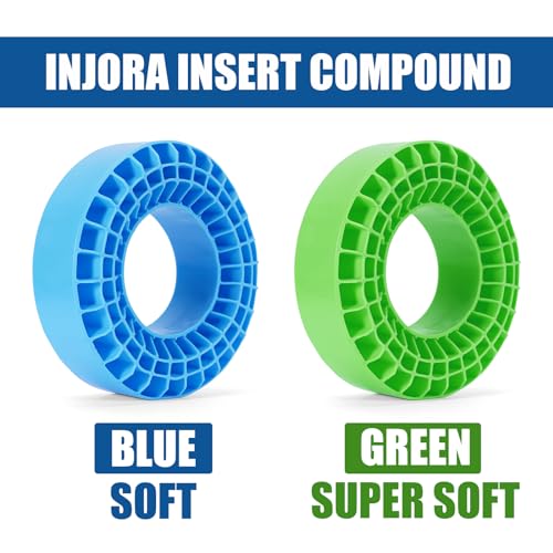 INJORA Silicone Rubber Inserts for 108-110mm(4.35" OD) 1.9 Tires, BL, 1907 - color: Blue