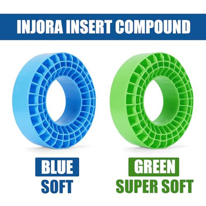 INJORA Silicone Rubber Inserts for 108-110mm(4.35" OD) 1.9 Tires, BL, 1907 - color: Blue