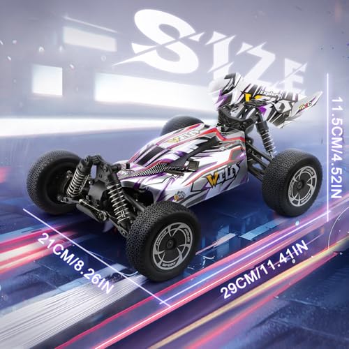 1/14 Scale Fast RC Cars, 4WD Off-Road Remote Control Trucks 40KM/H Speed for Adults and Kids Boys, All Terrain Truck Toys Gifts - style: 144016
