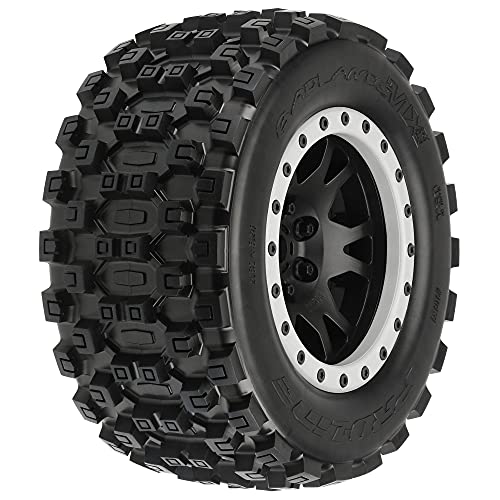 Pro-Line Racing Badlands MX43 Pro-Loc Mnt Impulse BlkGrey2XMX PRO1013113 RC Tire
