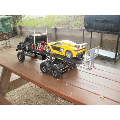 MORLORDY RC Dually Wheel Conversion Kit for 1/10 TRX6 Hauler G63 SCX10 TRX4 | Aluminum Single Wheel to Dual Wheel Conversion Kit for Most 1/10 RC Crawler Car Truck and Hauler
