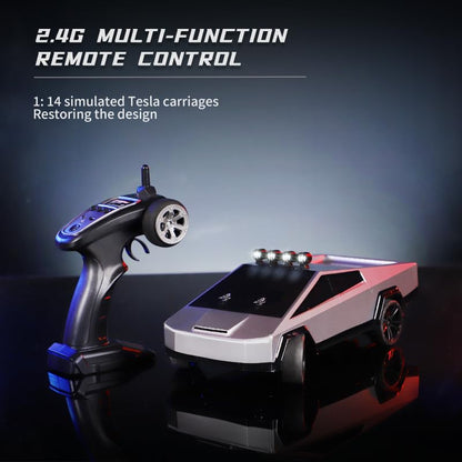 1/14 Scale Mini Drift Racing RC Car for Adult, 4WD High-Speed 48km/h Simulation Remote Controll Racing Cars Vehicle with LED Spotlight and Dual Tires