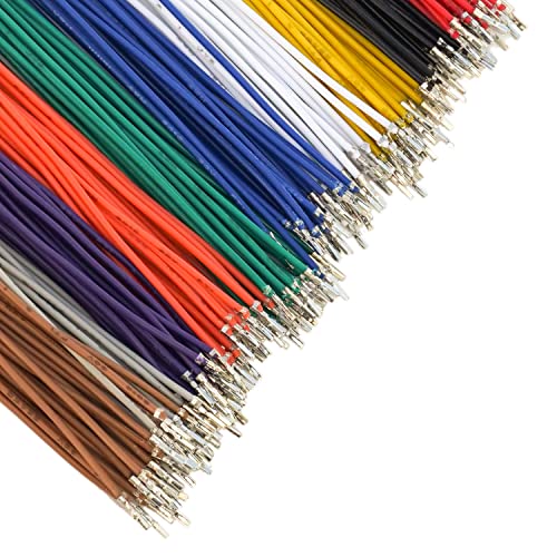 JST Connector Kit 1.25mm Pitch JST-GH 1.25 Connector with Premium 28AWG Pre-Crimped Cables,GH 1.25mm Connector 2/3/4/5/6/7/8/9/10 Pin Housing (GH-Kit) - size: JST-1.25MM-GH