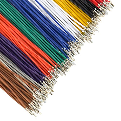 JST Connector Kit 1.25mm Pitch JST-GH 1.25 Connector with Premium 28AWG Pre-Crimped Cables,GH 1.25mm Connector 2/3/4/5/6/7/8/9/10 Pin Housing (GH-Kit) - size: JST-1.25MM-GH