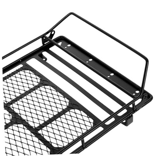 Rc Crawler Luggage Rack Car Roof Storage Bracket Simulation Climbing Car Accessory Holder - size: 22.8X14.1cm