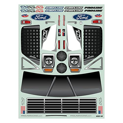 Pro-Line Racing Pre-Cut 1967 Ford F-100 Clear Body for SC PRO355117 Car/Truck Bodies Wings & Decals