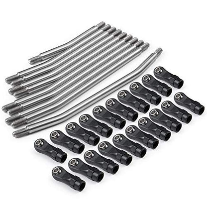 SWX Steering Rod 324mm for 1/10 Axial SCX10 RC Crawler Upgrade | Steering Rod, 324mm Length, Tie Rod, Axial SCX10, 1/10 Crawler