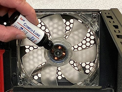 Compu-Lube: 16.5 mL (.557 fl oz) Dropper Tip Bottle: Synthetic Oil to Safely Lubricate Electronics, Computers, 3D Printers, Laptop Hinges, Game Controllers, Keyboard Switches, & Computer Fans