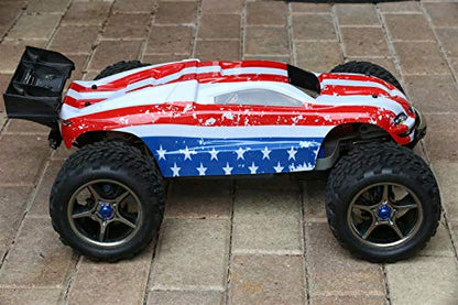 SummitLink Compatible Custom Body Flag Strip Style Replacement for 1/10 Scale RC Car or Truck (Truck not Included) ER-ST-01