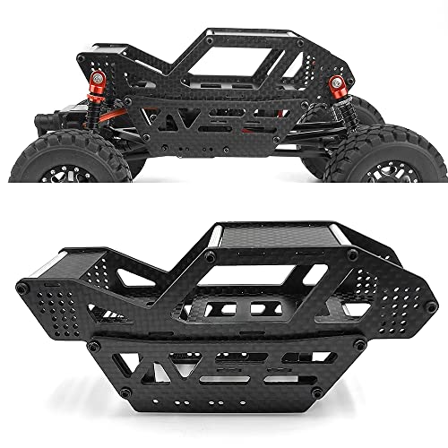 MORLORDY RC Carbon Fiber Chassis Frame Roll Cage Body Shell for 1/24 RC Crawler Car SCX24 Body Upgrades AXI00001 AXI00002 AXI00004 AXI00005 AXI00006 AXI90081 Accessories