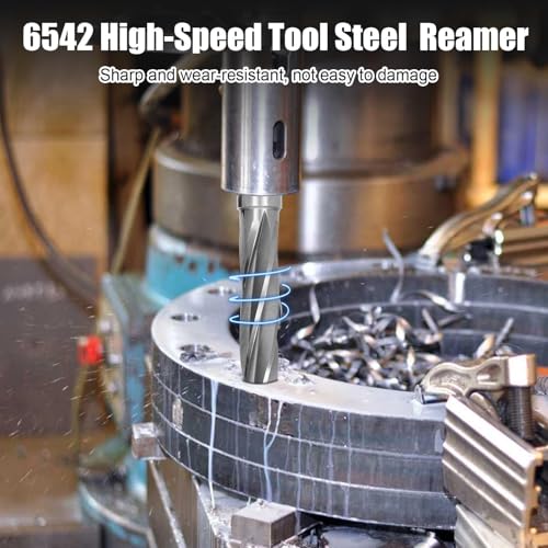 7 Degree Ball Joint Tapered Reamer, 6542 High-Speed Tool Steel | Tapered ball joint and tie rod reamer with 1-1/2" per foot taper for precise and efficient hole enlargement - style: 7 Degree