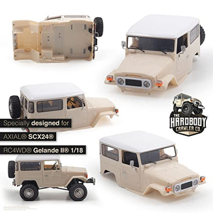 Hardbody Hard Body for SCX24 and 1/18 Gelande Ii (Beige)