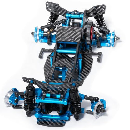 Alloy & Carbon RC Chassis Frame Kit Upgrades | For 1/10 Sakura D5 Mini+MR, RC Flat Road Drift Car