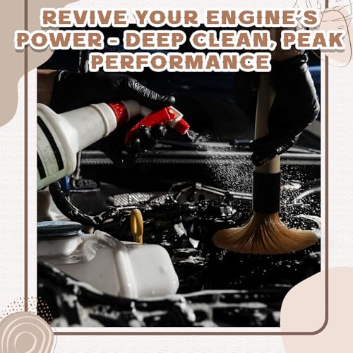 Patelai 2 Pack Parts Cleaning Brush Home and Auto Use Parts Cleaner for Cleaning Auto Engine, Small Motors, Car Detailing, Wheels, Boats, Air Vents, Machinery (Boar Bristle) - color: Boar Bristle