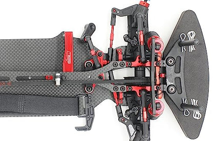 GTBRacing SPEC-R R1 1:10 Scale RC 1/10 Electric Touring Car 4WD Carbon Fiber Main Chassis Body Frame Component Kit (DIY)
