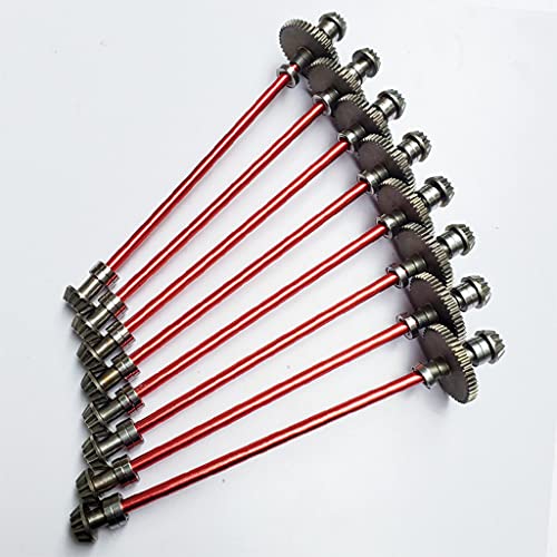 harayaa Central Drive Shaft Metal Upgrades Parts Differential Mechanism Central Axis Transmission Shaft Assembly Easy Installation for RC Car Replacement, 1:14 Shaft - color: 1:14 Shaft
